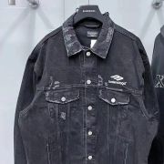 Balenciaga vintage washed denim jacket