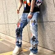 Chrome hearts blue jeans