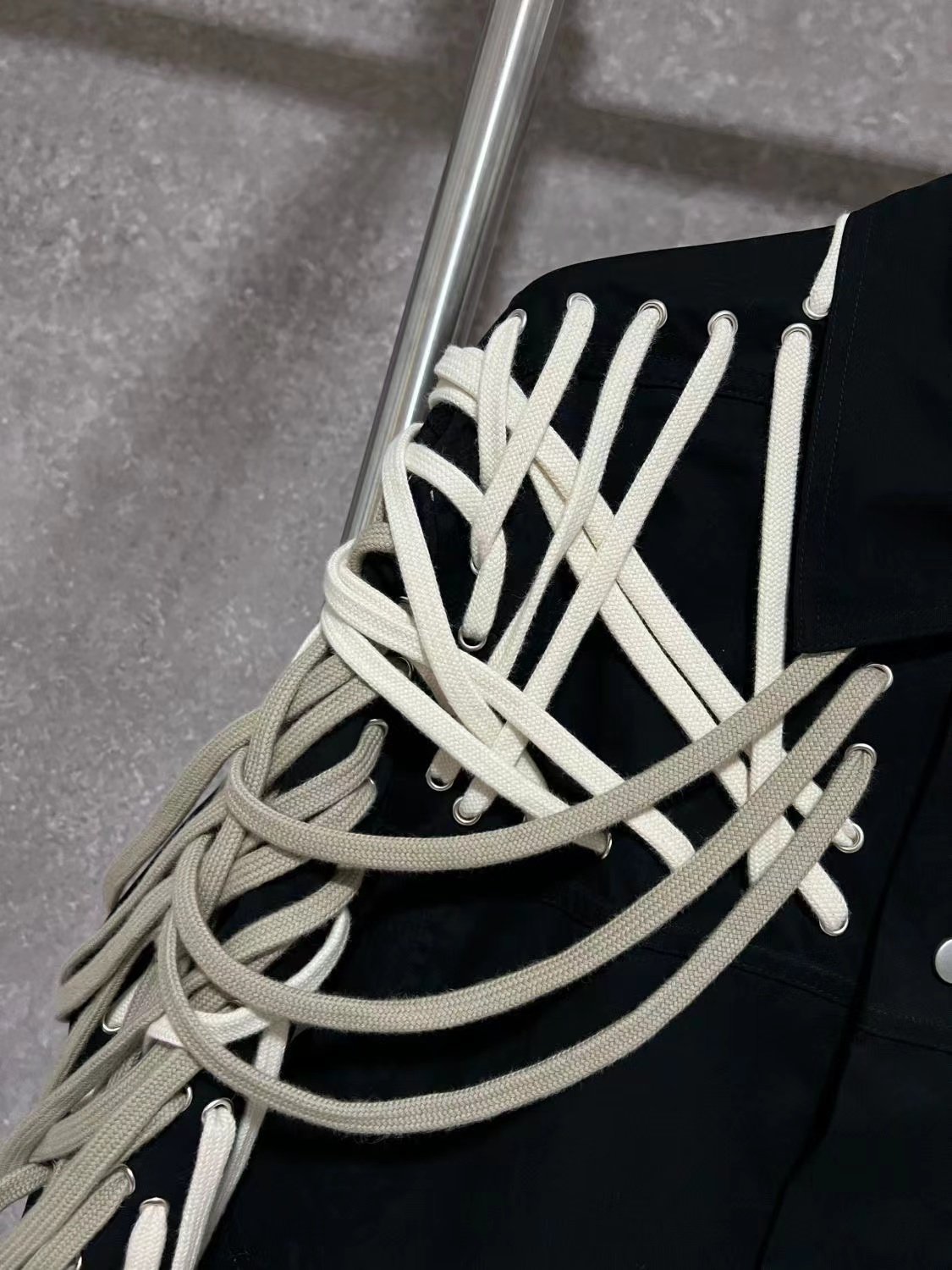 Rick Owens Braided belt jacket