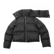 Rick Owens 23fw funnel-collar down jacket