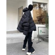 Rick Owens Bat-sleeve down jacket