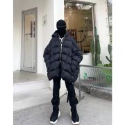 Rick Owens Bat-sleeve down jacket