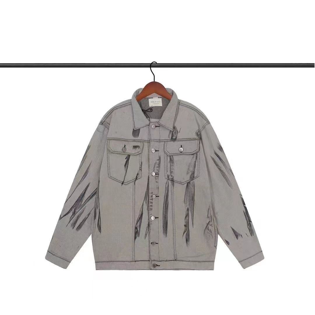 FOG 22FW Tie dye denim jacket