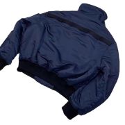 Raf simons cooperation ck205 blue pocket padded jacket