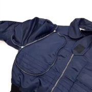 Raf simons cooperation ck205 blue pocket padded jacket