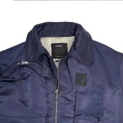 Raf simons cooperation ck205 blue pocket padded jacket