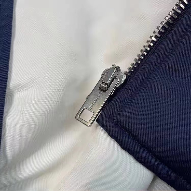 Raf simons cooperation ck205 blue pocket padded jacket