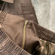 Miu Miu 24SS brown cargo jacket