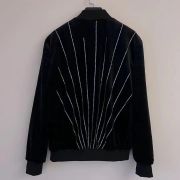 Saint Laurent 15FW Rhinestone Ray Jacket