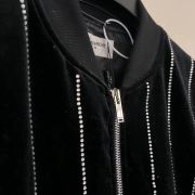 Saint Laurent 15FW Rhinestone Ray Jacket