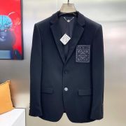 Loewe 23SS embossed leather pocket logo suit